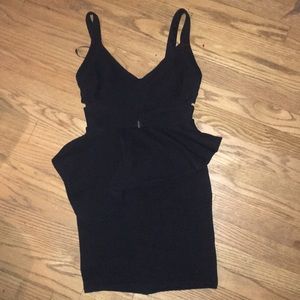 COPY - BN Material Girl LBD Ribbed Black Dress w …